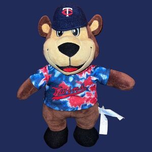 2022 Minnesota Twins Build A Bear TC Mascot Plush Stuffed Bear US Bank